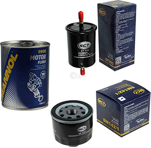 QR-Parts Set 85450559 ST 393 SM 142/1 9900 Original SCT Inspektionspaket Filter + Motor Flush Motorspülung 11582095