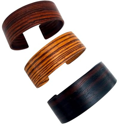 Armreifen Armspange Armband aus Holz