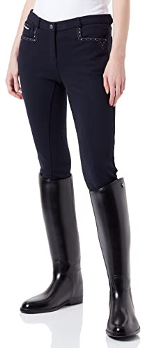 Whitaker Pantaloni da Donna in Maglia con Strass, Marina Militare, 32W