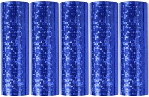 Luftschlangen Papier bunt Party Deko Geburtstag Hochzeit Set holografisch