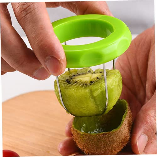 NIDONE Kiwi Cutter Peeler, Kiwi Fruchtschäler 2-in-1 Kiwi Cutter Peeler Abnehmbares Obst Graben Kern-Twister für Küchenschäler-Werkzeug