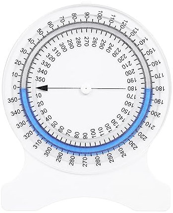 Karlak Therapie-Neigungsmesser, PT-Neigungsmesser, ROM-Bewegungsbereich, Winkelmesser, Winkelmesser, Gelenkbeweglichkeitsmessgerät für Physiotherapie