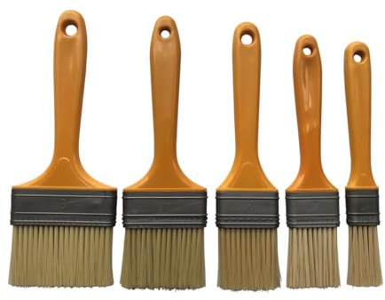 5 Pieces Pastry Brushes for Baking Basting Brush, Culinary Oil Brush for Barbecue Butter Grill BBQ Sauce Baster Marinade Kitchen Food Cooking Brushes