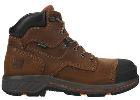 Timberland Men's Helix HD 6 Inch Composite Safety Toe Waterproof 6 Pro Ct Wp, Brown, 14