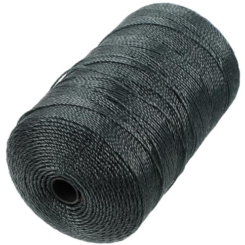 KITANDOVE Braided Fishing Net Repair Twine Rope Multi-use Nylon String for Crab Pots and Outdoor Gear 18-strand Colored Nylon Twine