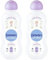 Denenes Felices Sueños - Gel Champú Eco-Enriquecida con Lavanda y 93% de Ingredientes de Origen Natural, Relajación y Cuidado Durante el Baño - 600 ml (Paquete de 2)