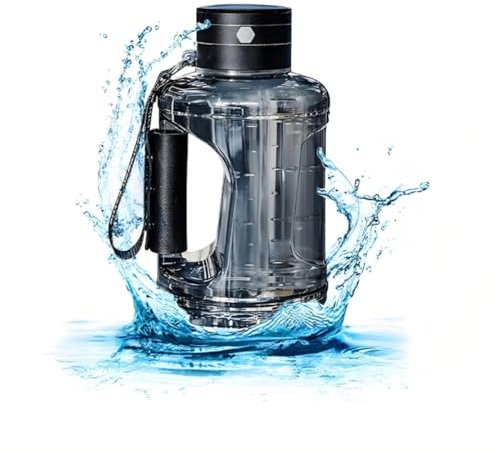 aichilra Hydrogen Water Bottle, 1.5L/50 Oz Outdoor Sports Hydrogen Water Generator with Data Cable, BPA- Free Hydrogen Water Machine for Home, Office, Travel