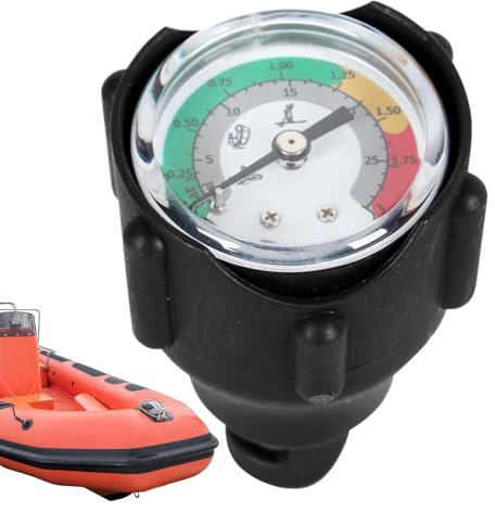 Dinghy Pressure Gauge,Kayak Air Pressure Gauge Barometer | Air Measuring Tool, Raft Accessories, Water Pump Supplies For Travel Outdoor