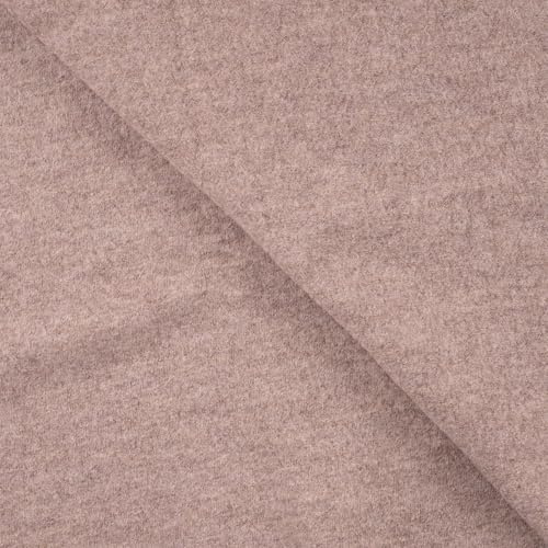 Walkloden Wollwalk Stoff Meterware – 100% Wolle, mulesingfrei, Ökotex Standard 100 – uni & meliert – Trachtenstoff, Walkstoff, Wollstoff, Walkanzug (sand)