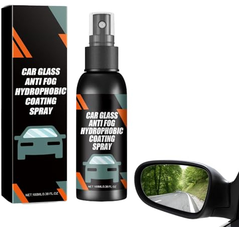 Anti Fog Spray, Antibeschlagspray,Antibeschlag Autoscheiben, Antibeschlag Auto Innen,Antibeschlag Autoscheiben,Anti Fog Rain Spray,Anti Beschlag Spray für Schwimmbrillen,100 ml