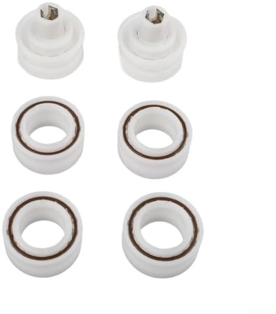 Conjunto de polea de transmisión, RCX26000 RCX26002 rodamiento para Hayward para piscina tigershark limpiador robótico rueda motor unidad pieza de actualización (6 piezas)