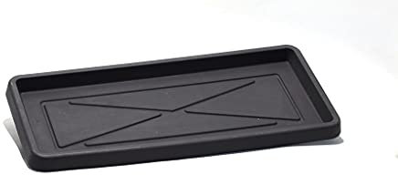 Sottovaso Rettangolare corto in Resina cm. 60 Antracite