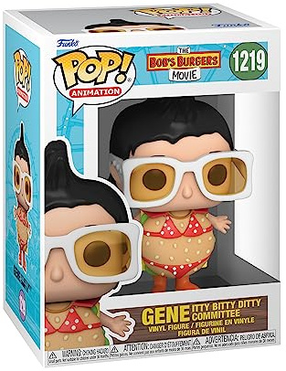 Funko Pop! Animation: Bobs Burgers - Band Gene Belcher - Bob's Burgers - Vinyl-Sammelfigur - Geschenkidee - Offizielle Handelswaren - Spielzeug Für Kinder und Erwachsene - TV Fans