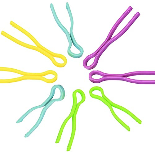 ZHjuju Morsetti per Bobine di Filo,40 Pezzi Portafilo Bobina Pinze Porta Fili Cucito Porta Rocchetti Rocchetto di Filo per Ricamo Quilting Bobina di Filo Organizzare Lo Strumento di Cucito.