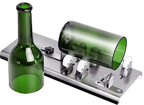 Glasschneider, Flaschenschneider Und Glasschneider-Set Für Flaschen, Edelstahl-Glasschneide-Set Mit 5 Rädern, Weinglas-Flaschenschneider-Werkzeug Für DIY-Projekte Und Bastelarbeiten