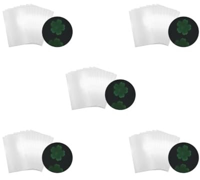 5 Set mit 10 Blatt Drucker-Inkjet-Schrumpffolien-Papier DIY Schmuck Handwerk 14,5 x 20 cm, weiß, 10 Stück 14,5 x 20 cm (leuchtend)
