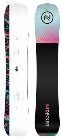 Nidecker Venus – Damen All-Mountain Snowboard, vielseitig und komfortabel - Größe 147