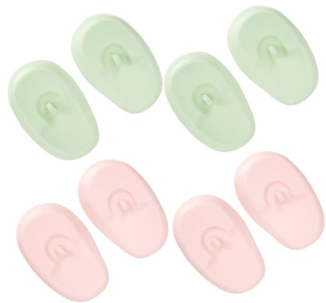 VICASKY 4pairs Reusable Silicone Ear Caps for Hair Dyeing Heat Protection Ear Covers for Hair Dryer Use at Salon and Home