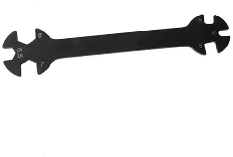 RC Car Multi-Function Tool - 6 in 1 Special Wrench 3/4/5/5.5/7/8mm for Turnbuckles & Nuts