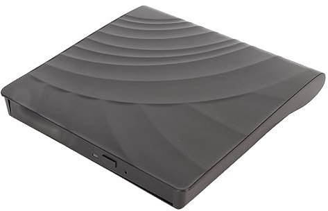 External CD DVD Drive Enclosure, External Optical Disc Drive Enclosure Kit USB3.0 Multifunction Ultra Slim Plug and Play Integrated Design for Desktop Computer (Type D)