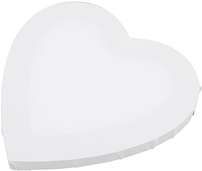 Gadpiparty Marco de Lienzo Estirado Blanco para Pintura DIY Tablero de Densidad, Adecuado para Hobbies de Pintura y Principiantes, Fácil de Almacenar y Estable