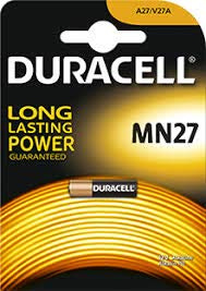 Duracell Pack de 10 Batterien/Akkus Alcaline MN27