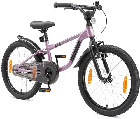 Löwenrad Kinderfahrrad für Jungen und Mädchen ab 6 Jahre | 20 Zoll Kinderrad mit Bremse | Fahrrad für Kinder | Berry