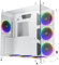 Boitier PC ATX Xigmatek Verre trempé mid_tower Noir Aquarius Plus Arctic , avec 7X AY120 (EN46430)