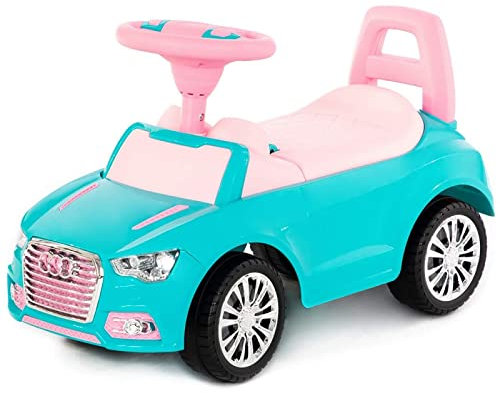 Rutscher Auto türkis Super Car Nr.2 Sound Kinder Rutscherfahrzeug Lauflernhilfe