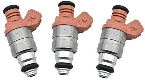 Boquilla Inyección 3 Uds ADG02801 75114255 Válvula De Boquilla Inyector Combustible para Chevrolet para Matiz 0,8 1,0 Gasolina/LPG 96518620 96620255 96351840 Inyectores Combustible