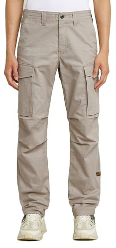 G-Star Herr Core Regular Cargo Pants, Flerfärgad (Toggee/Milk Dobby D24309-d921-h062), 36W / 34L