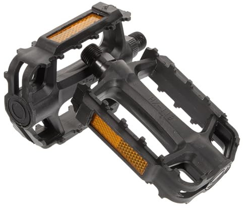 BESPORTBLE 2 Stück Fahrradpedale Rennrad Mountainbike Pedale Aus Pp Und Kohlenstoffstahl Mit Großer Rutschfester Plattform Für Sicheren Fahrkomfort