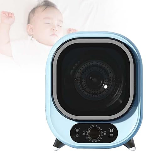 Asciugatrice a condensatore portatile, compatta, mini centrifuga per piccoli spazi, bancone o montaggio a parete, soluzione di asciugatura efficiente