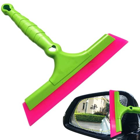 Gratte- en Verre De Voiture - Gratte-Gorge De Film De Pare-Brise, Lame d'eau en Caoutchouc Élargie | Nettoyage De Film De Peinture, Essuie-Glace De Séchage De Porte en Verre, Nettoie l'eau