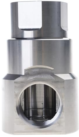 Edelstahl Drehgelenk Adapter, 1-Zoll Innengewinde, Hochdruckschlauch Aufroller Drehgelenk, Schlauchaufroller Komponentenbeschläge, Stahl Schlauchaufroller Drehgelenk