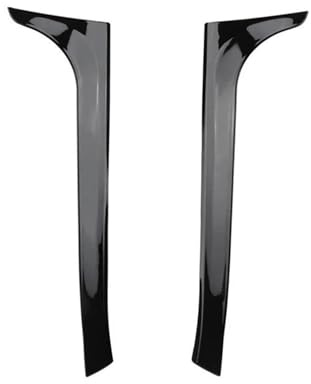 Heckscheiben Spoiler Für VW Für Golf 6 Für GTI R Für GTD 2008-2013 Glänzend Schwarz Hinten Fenster Seite Stamm Spoiler Canard(Black)