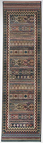 Theko Gabiro 416 Galerie Klassischer Orientteppich Läufer strapazierfähig und sehr robust in der Farbe Multicolor, Maße: 80cm x 300cm, 407968