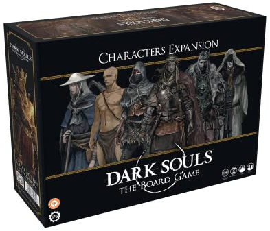 Steamforged Games | Dark Souls: The Board Game | Characters Expansion | for 1 to 3 Players Ages 14+ | Game in English
