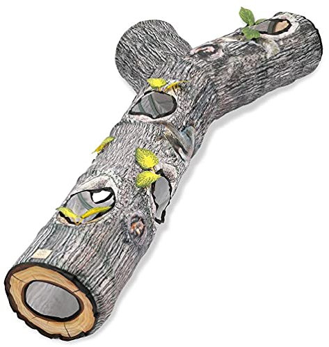 Yunso Katzenspielzeug,3-Wege Katzentunnel,Faltbar Katze Spieltunnel,Interactive Tunnel Tube Für Kätzchen, Welpen, Kaninchen, Kleine Hunde,150x65x25cm