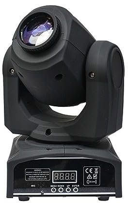 Luces De Escenario, 8 patrones de luz con cabezal móvil 30W proyector de haz LED DMX 512 Control DJ Disco Party boda Fiesta efecto de iluminación de escenario elegante Foco De Luz De Fiesta