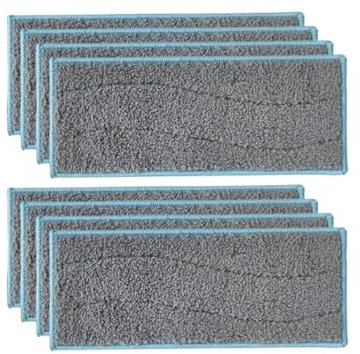 Lipski Washable Wet Mopping Pads.Compatible for Braava Jet M6 Robot Vacuum Cleaner Mop Cloths Rags Pads Replacement Accessories Parts (Color : 8pcs)