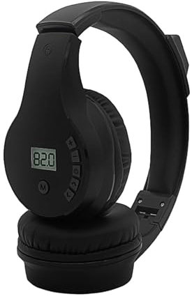 Funkkopfhörer, Kopfhörer mit Radio, Sicherheitsohrenschützer für tragbare Ohrhörer, Stereo-Headset mit Geräuschunterdrückung, FM-Radio für Reisen, Joggen, tägliche Arbeit, Öko-Test