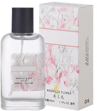 Magnolia Women's Perfume 50 ml Floral Fruity Eau de Parfum Fragrance with Green Grapes and Violets Fresh Light Women's Fragrance with Magnolia Note Long Lasting Fragrance Water Elegant Gift for Women