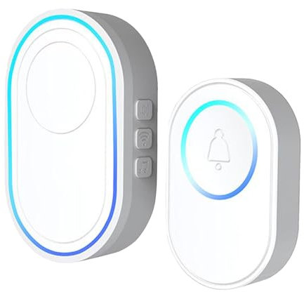 Detector de puerta con timbre - Alarma de seguridad doméstica,inalámbrico inteligente timbre alerta notificación entrada para el hogar comercio tienda