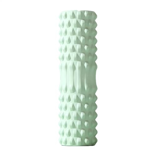 Faszienrolle für Tiefengewebsmassage zur Muskelentspannung und Schmerzlinderung Massagerolle mit 3D Textur für Regeneration Selbstmassage mittlere Härte (Grün)