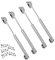 JZK 4 x Amortiguador de gas 120N pistones hidraulicos muebles cocina con tornillos para juguete grande muebles cocina armario puertas elevables