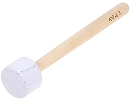 EXCEART Cuenco para Cantar Cuenco de Martillo Tibetano Cuenco para Cantar Cuenco de Madera Cuenco para Bailar