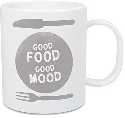 artboxONE Großer Kinderbecher Good Food Good Mood von Wundertüte - Typografie