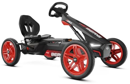 BERG Rally Gokart, veicolo a pedale, giocattolo per bambini, adatto per bambini dai 4 ai 12 anni