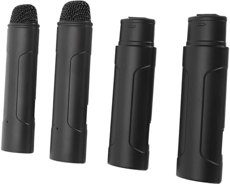 Elprico Microphone sans Fil UHF, Micro Portable sans Fil Rechargeable avec Clicker de Présentation, Portée de 30 M/98,4 Pieds Plug and Play pour karaoké, Chant, Fête, Mariage, DJ, Discours